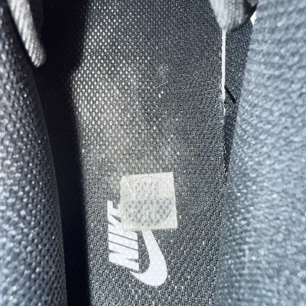 Nike Black and Gold Air Force 1 Sneakers, Size 5 (Youth) - Picture 11 of 12